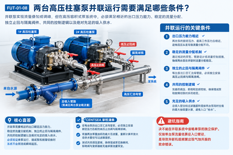 Pump selection fut 01